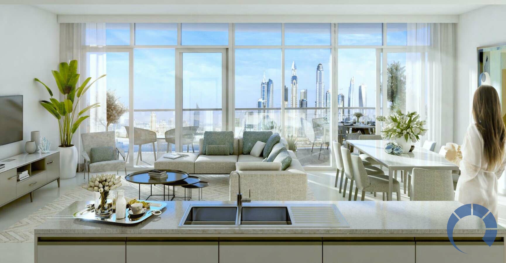 Apartment for SALE in Dubai Creek Harbour, Dubai - One Bed Room Apartment for Sale in EMAAR Marina Vista